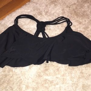 SUMMER: Black bathing suit top